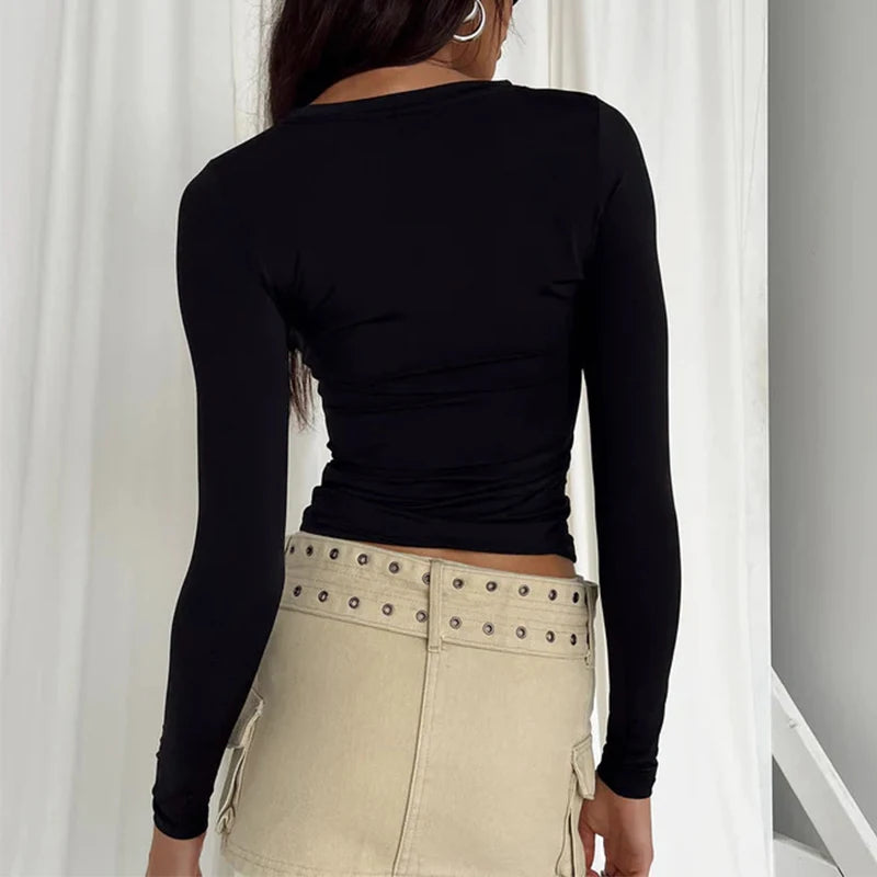 Langarm-T-Shirt für Damen