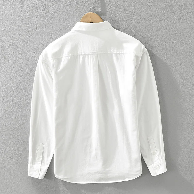 Neue lockere Patchwork-Shirts aus 100 % Baumwolle