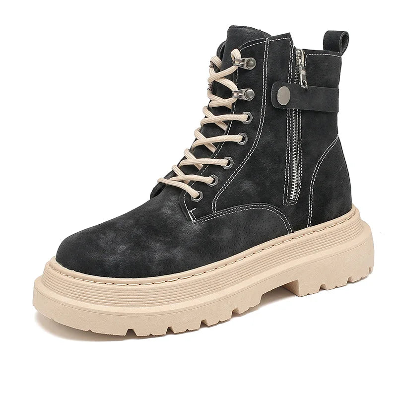 Modische Herrenschuhe aus Baumwolle