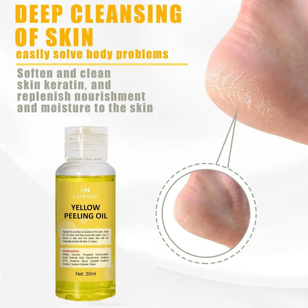 Yellow Peeling Oil Bleaching Dark Skin