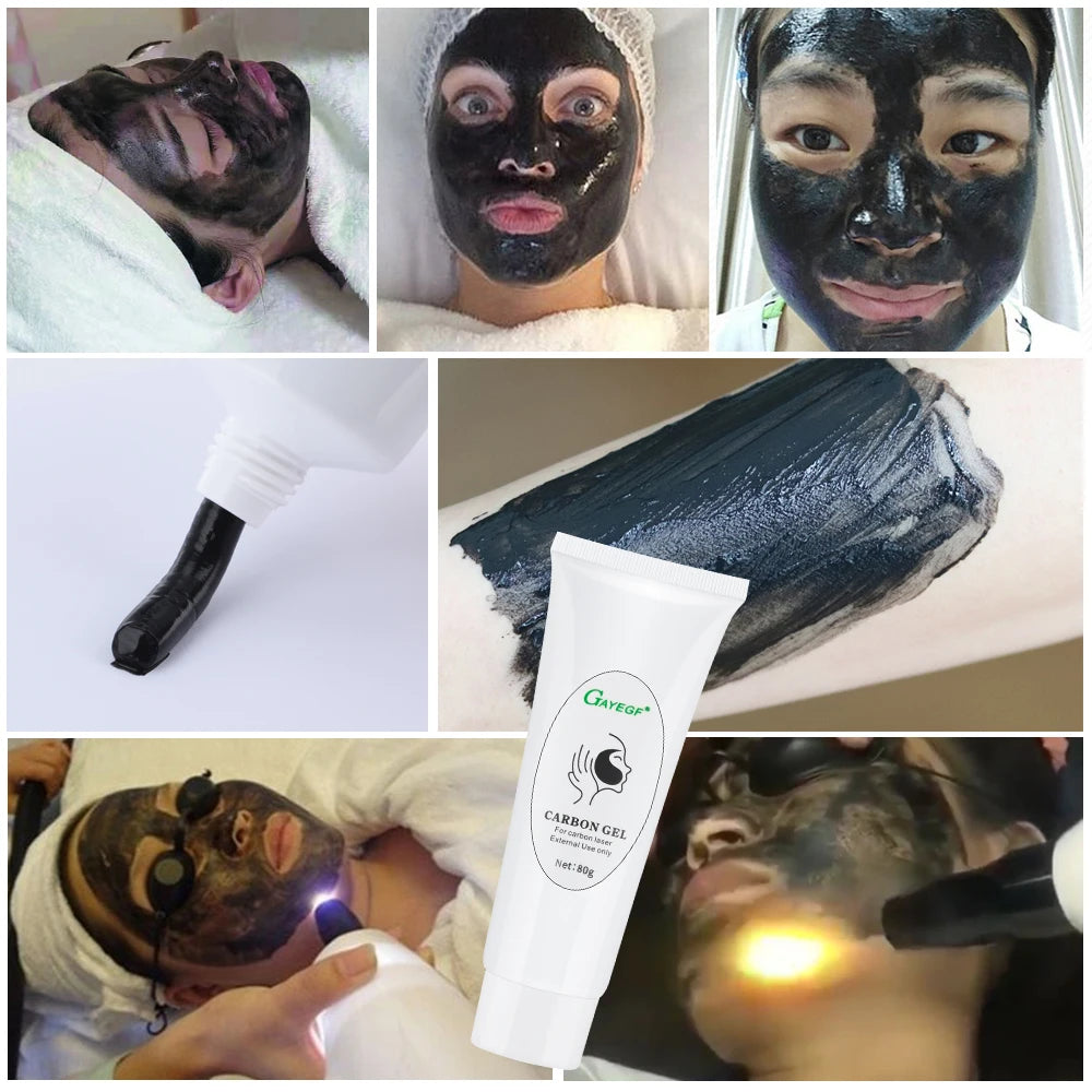 Carbon Gel Black Face Cream Mask