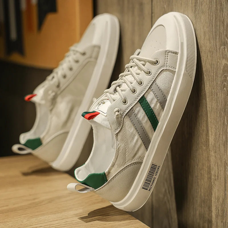 Herren Leder Sneakers