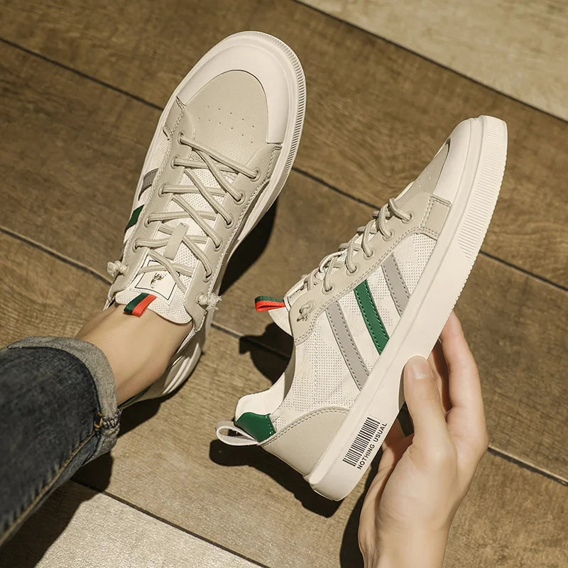 Herren Leder Sneakers