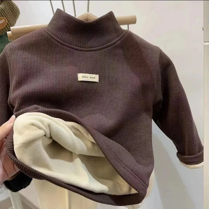 Langarm Kindershirt