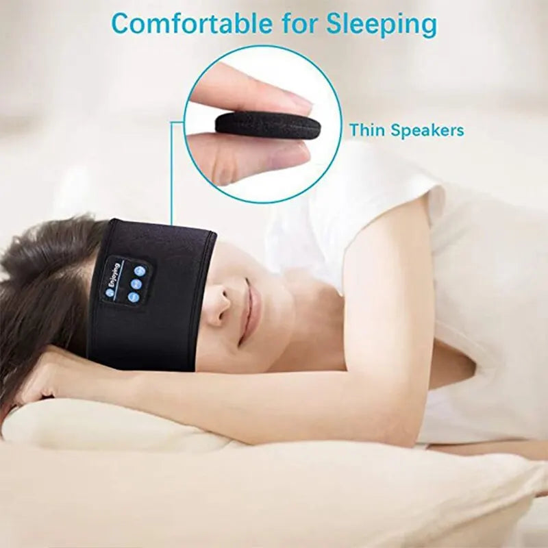 Sleeping Headband Elastic Wireless Headphones with Music