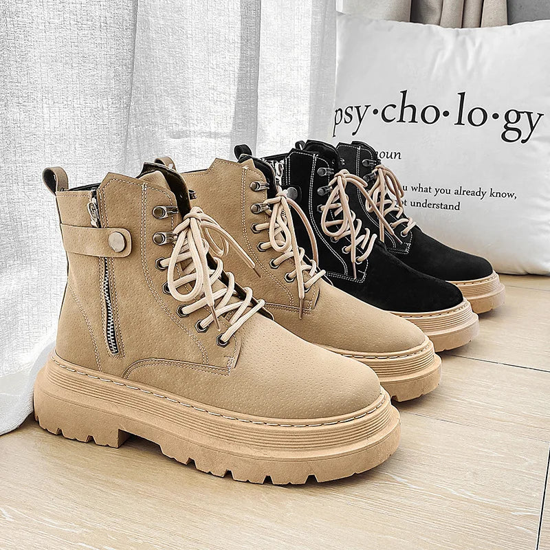 Modische Herrenschuhe aus Baumwolle