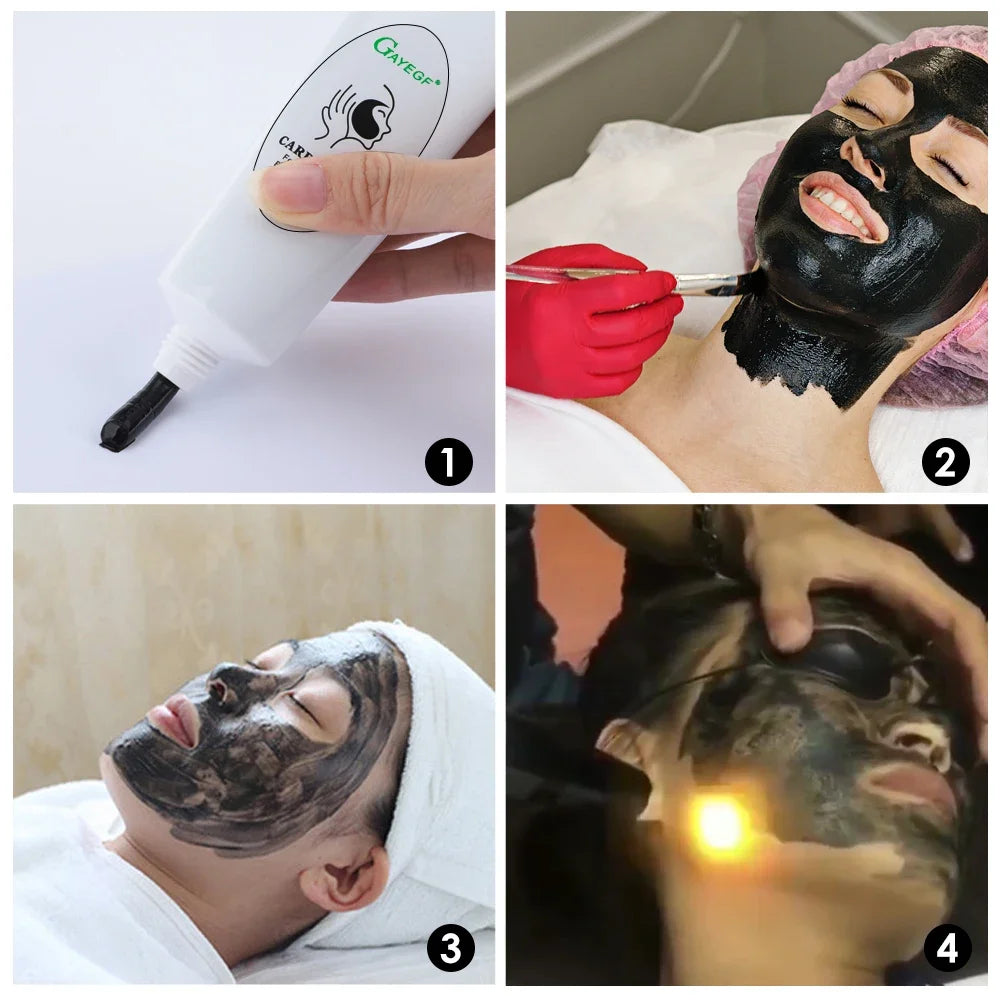 Carbon Gel Black Face Cream Mask