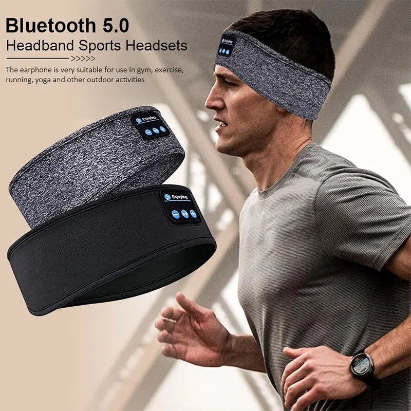 Sleeping Headband Elastic Wireless Headphones with Music