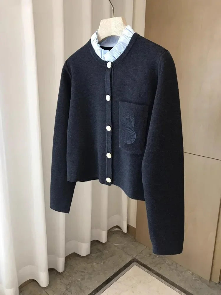 New High Quality Knit Sweater Cardigan for Women