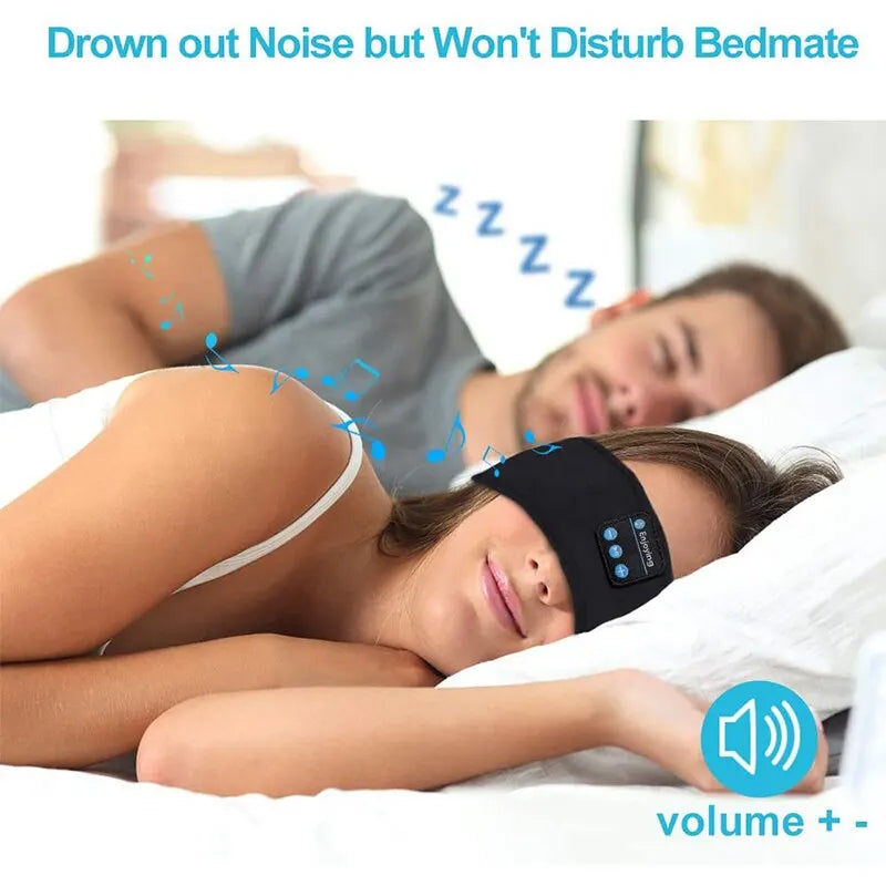 Sleeping Headband Elastic Wireless Headphones with Music