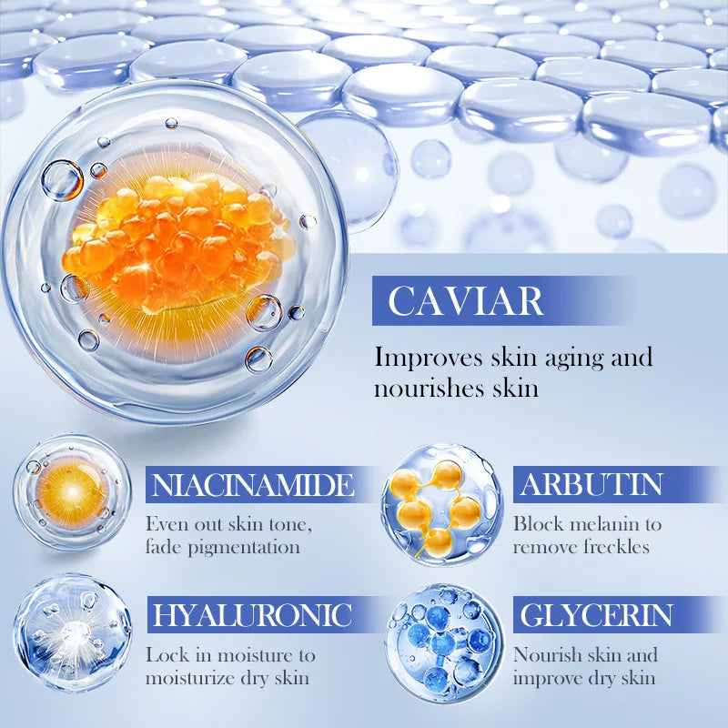 5pcs SADOER Caviar Hyaluronic Acid Moisturizing