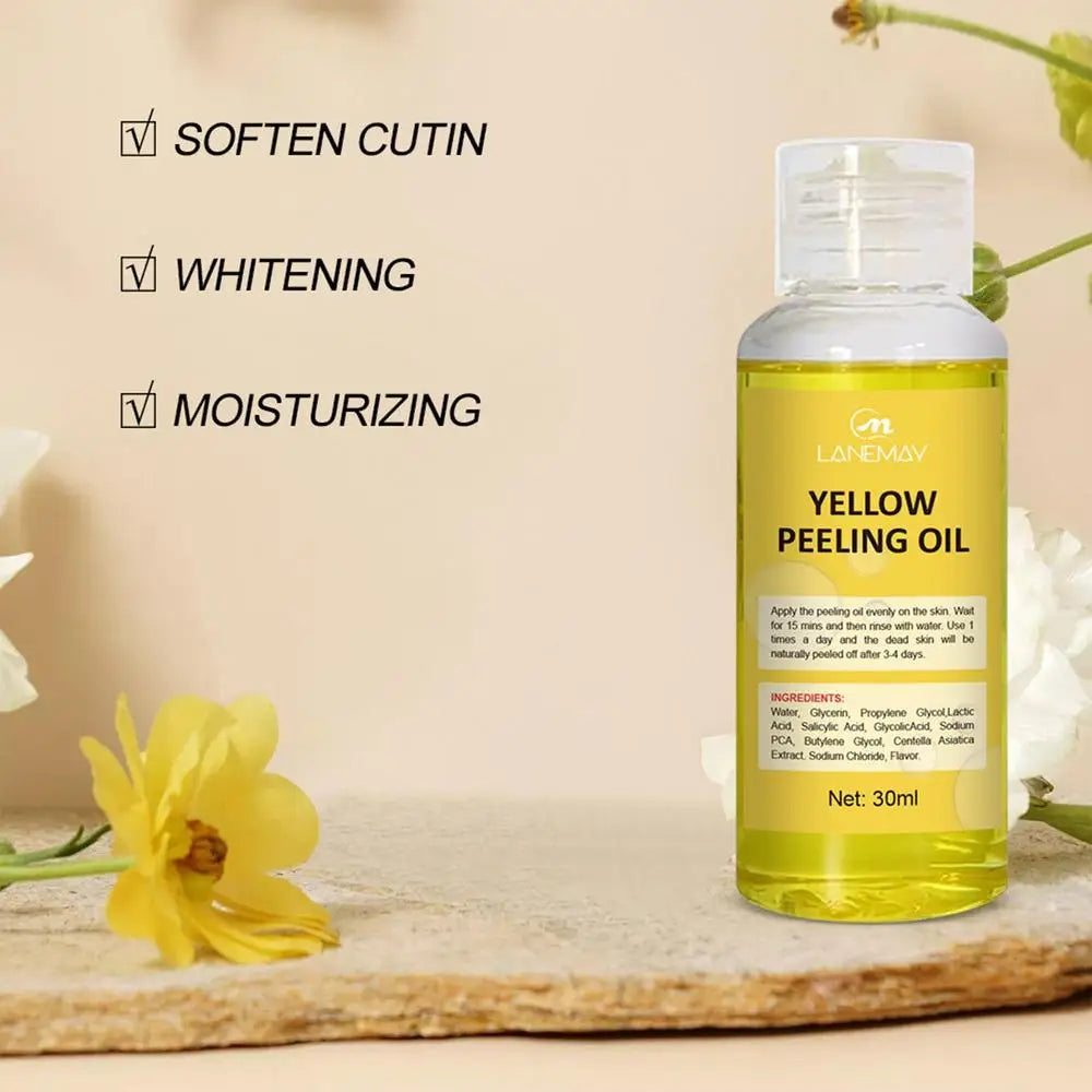 Yellow Peeling Oil Bleaching Dark Skin