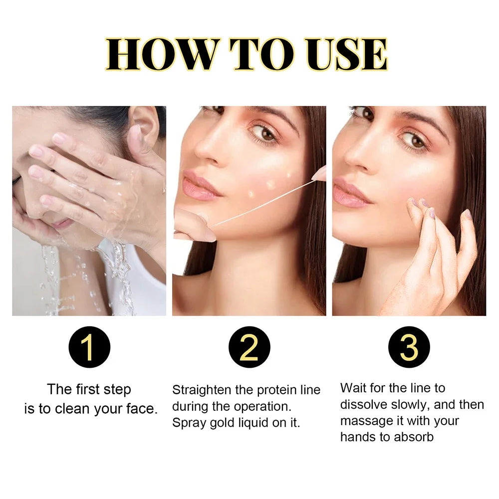 Anti-aging Collagen Thread Instant Lifting Wrinkle Remover