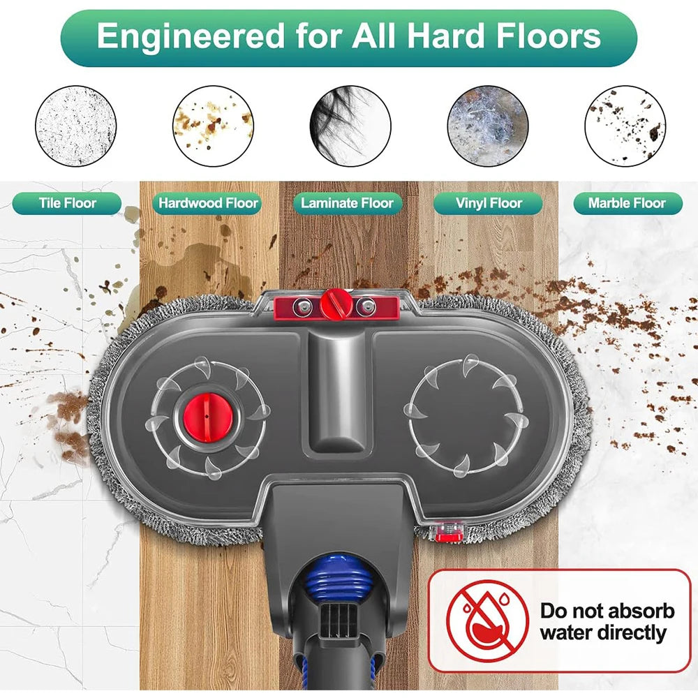 Dyson Electric mop head brush With Water Tank