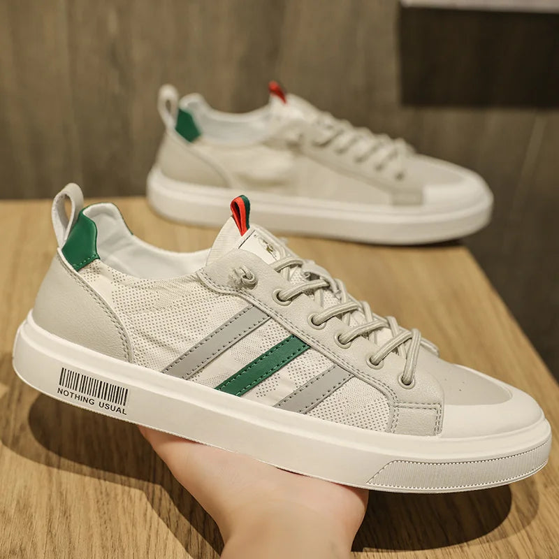 Herren Leder Sneakers