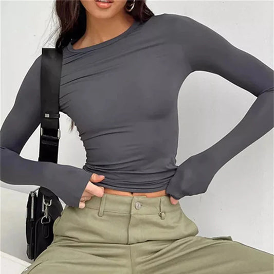 Langarm-T-Shirt für Damen