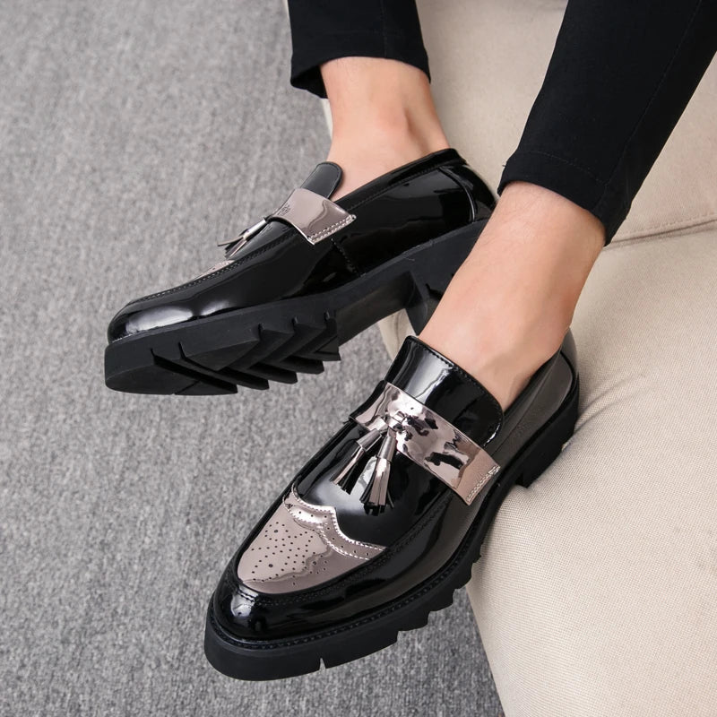 Fashion Golden Men's Casual Shoes