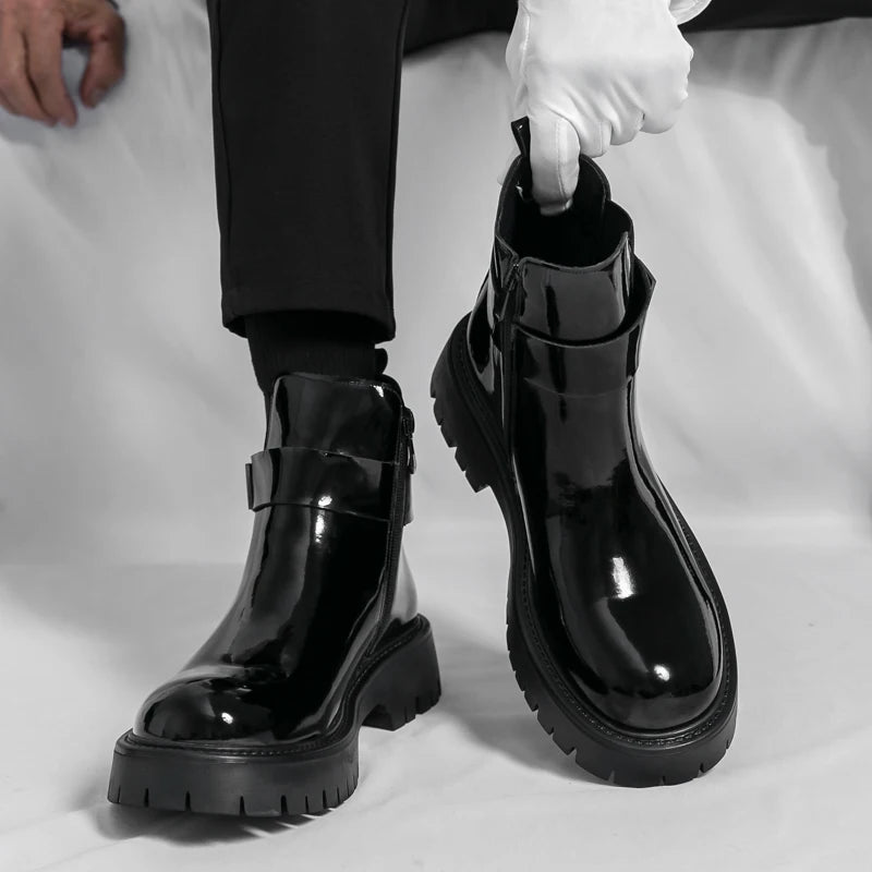 Lässige Chelsea-Stiefel für Herren