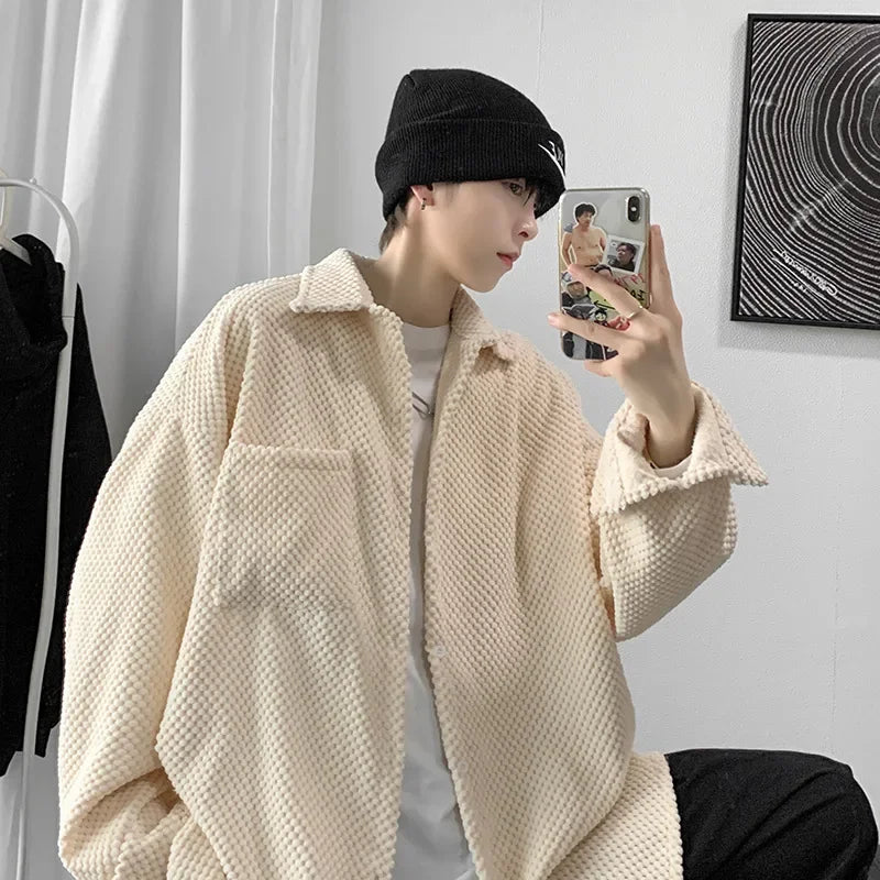 Long Sleeve Corduroy Shirt
