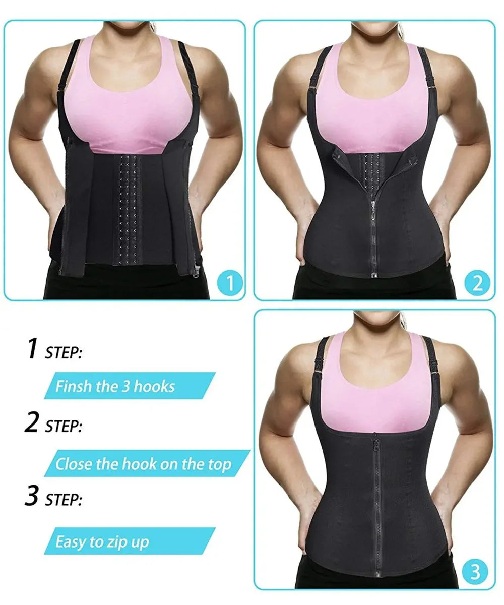 Taillentrainer-Tanktop für Damen