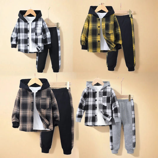 Winter Kinder 2-teiliges Baumwollset