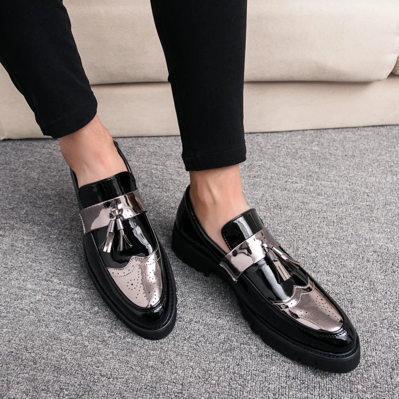 Fashion Golden Men's Casual Shoes