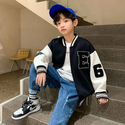 Baseballjacke für Jungen, neue Mode
