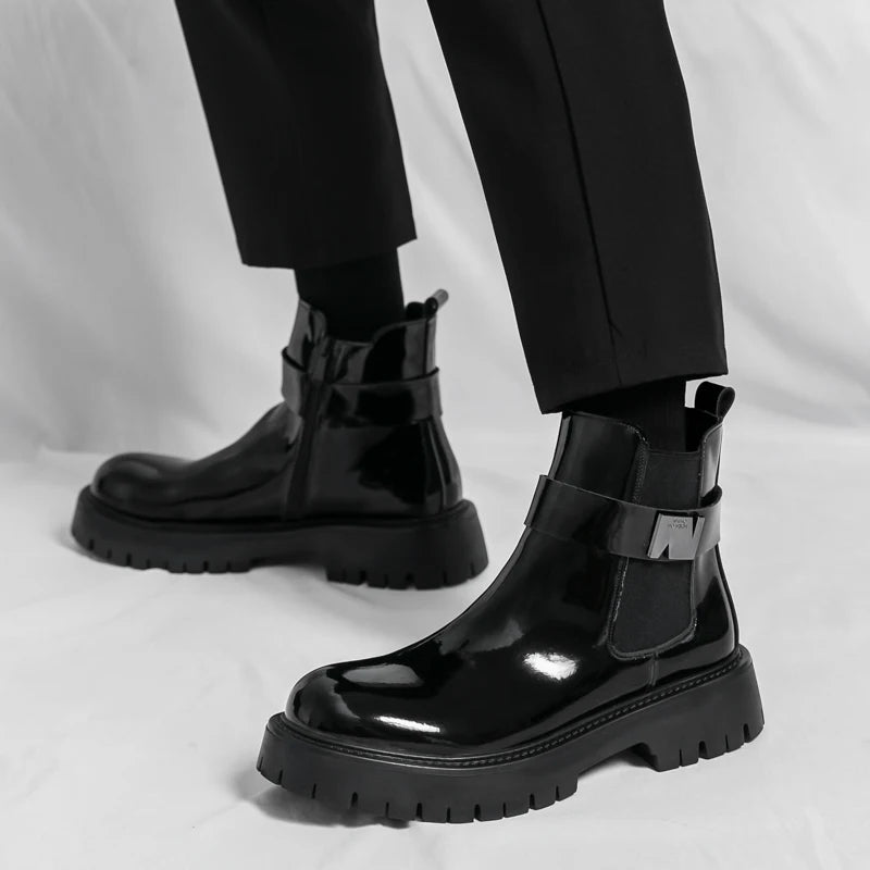 Lässige Chelsea-Stiefel für Herren