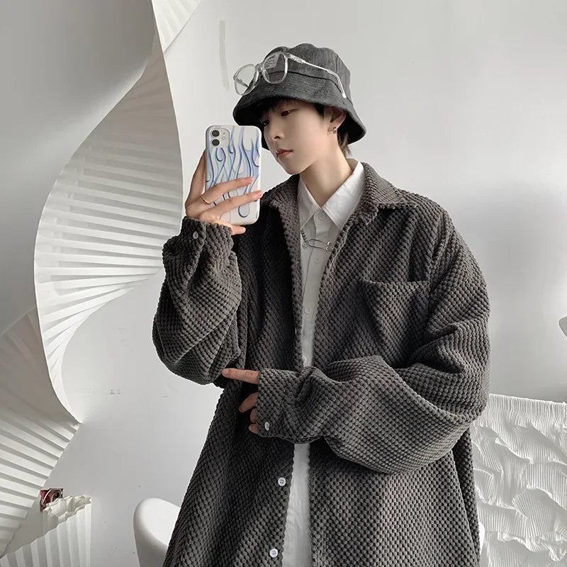 Long Sleeve Corduroy Shirt