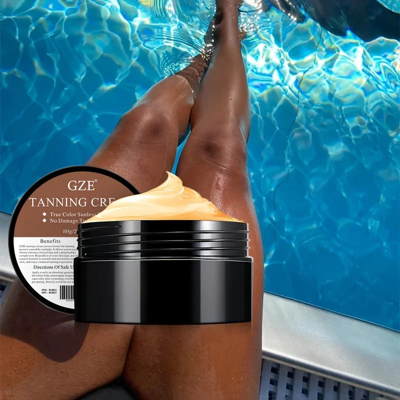 Sunless Self Tanner For Face and  Body Natural Glow