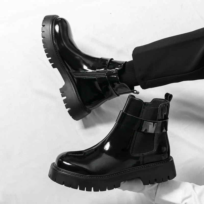 Lässige Chelsea-Stiefel für Herren