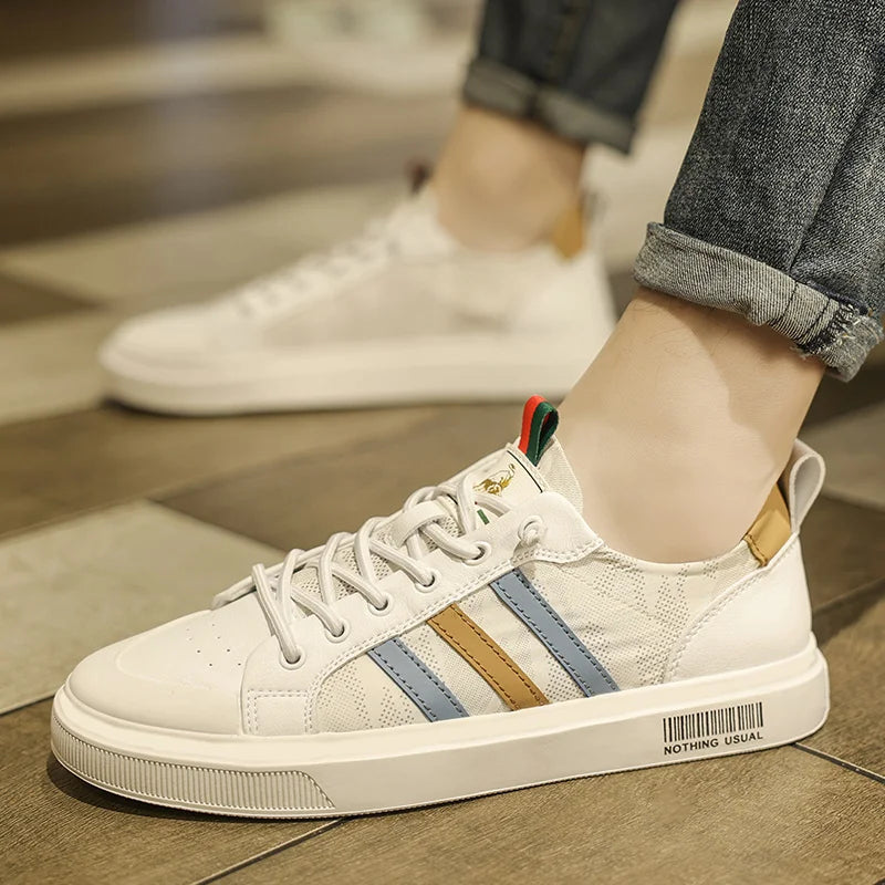 Herren Leder Sneakers