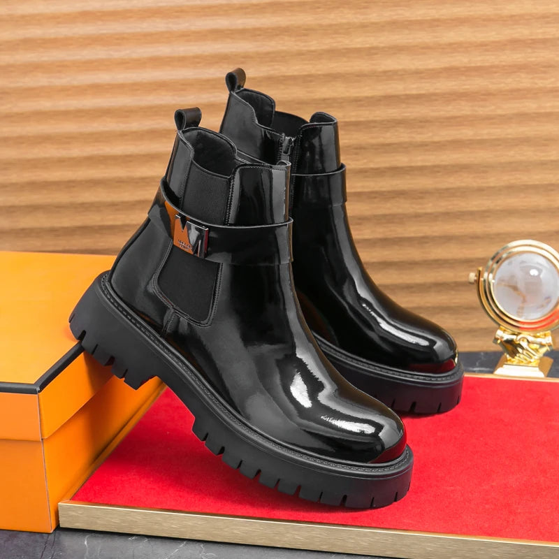 Lässige Chelsea-Stiefel für Herren
